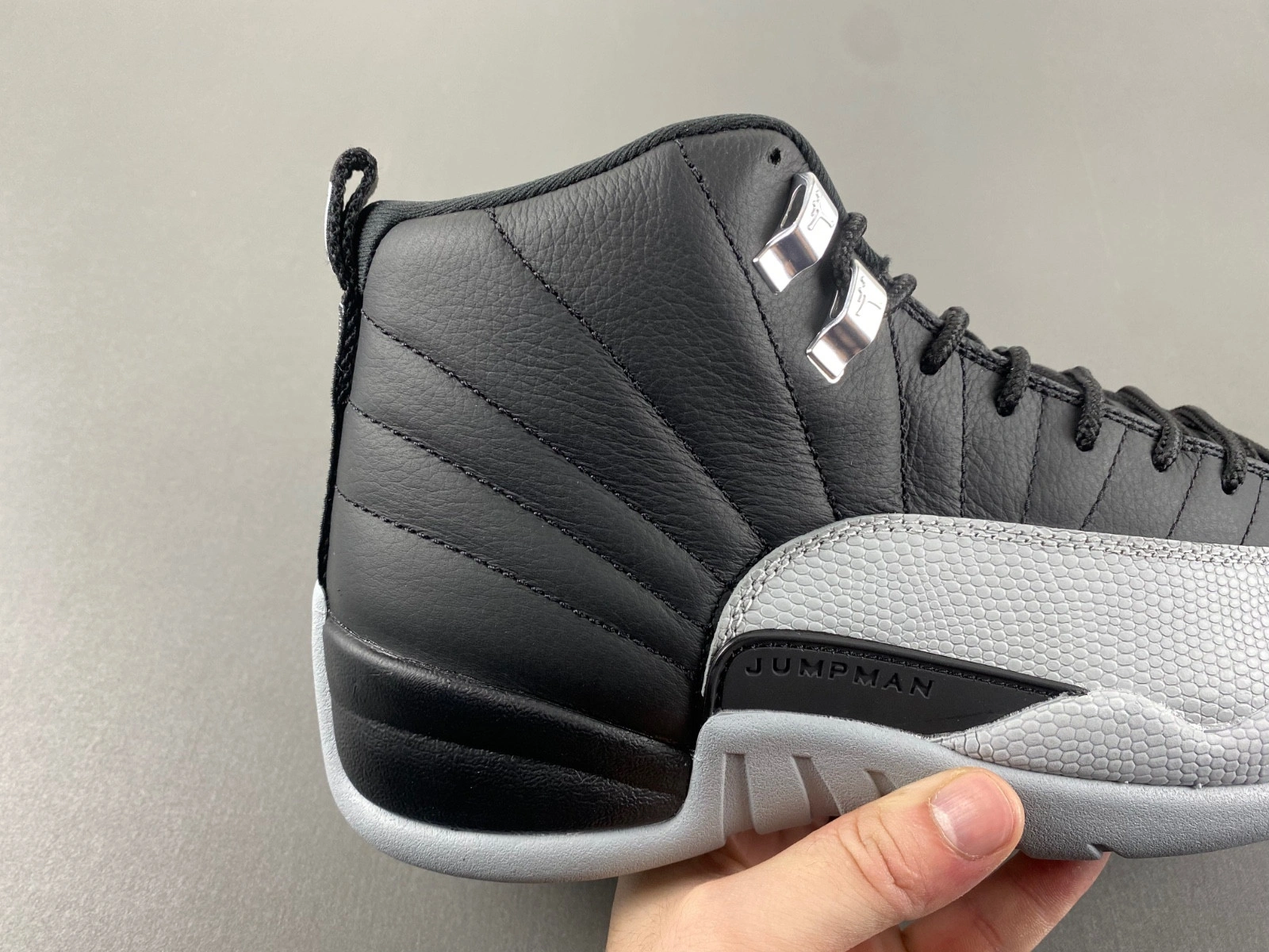 Air Jordan 12 Black Wolf Grey - Sep 2024 - CT8013-010
