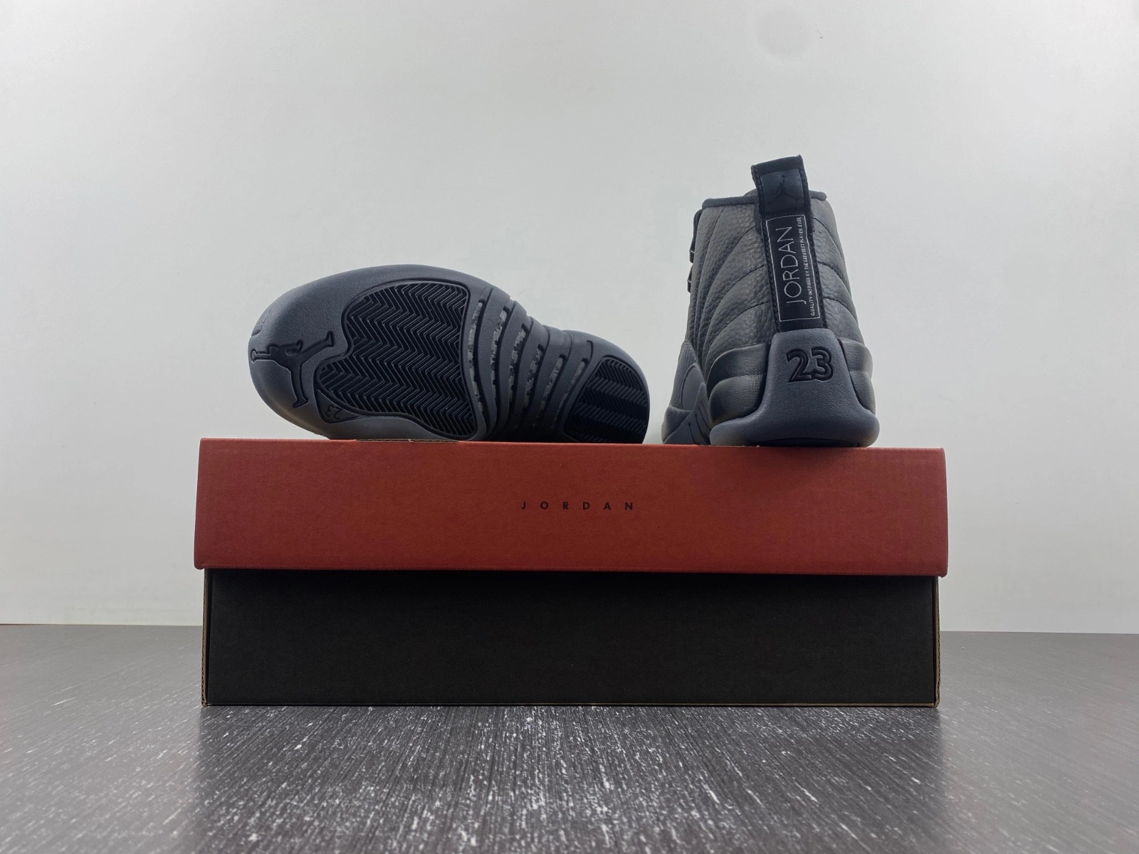 Air Jordan 12 Black Wolf Grey CT8013-019
