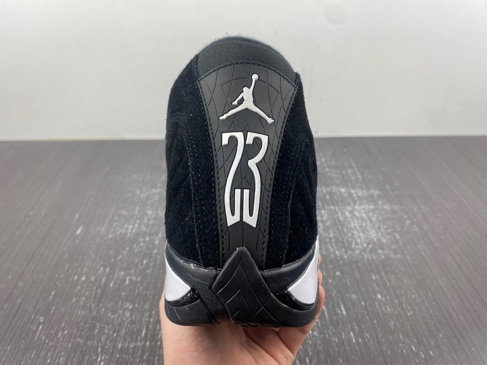 Air Jordan 14 Black White University Red 487471-016