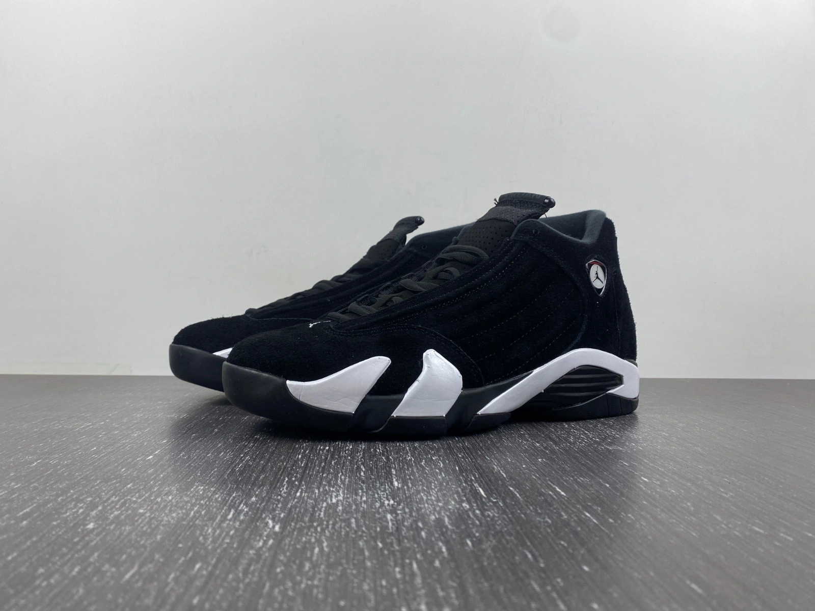 Air Jordan 14 Black White University Red 487471-016