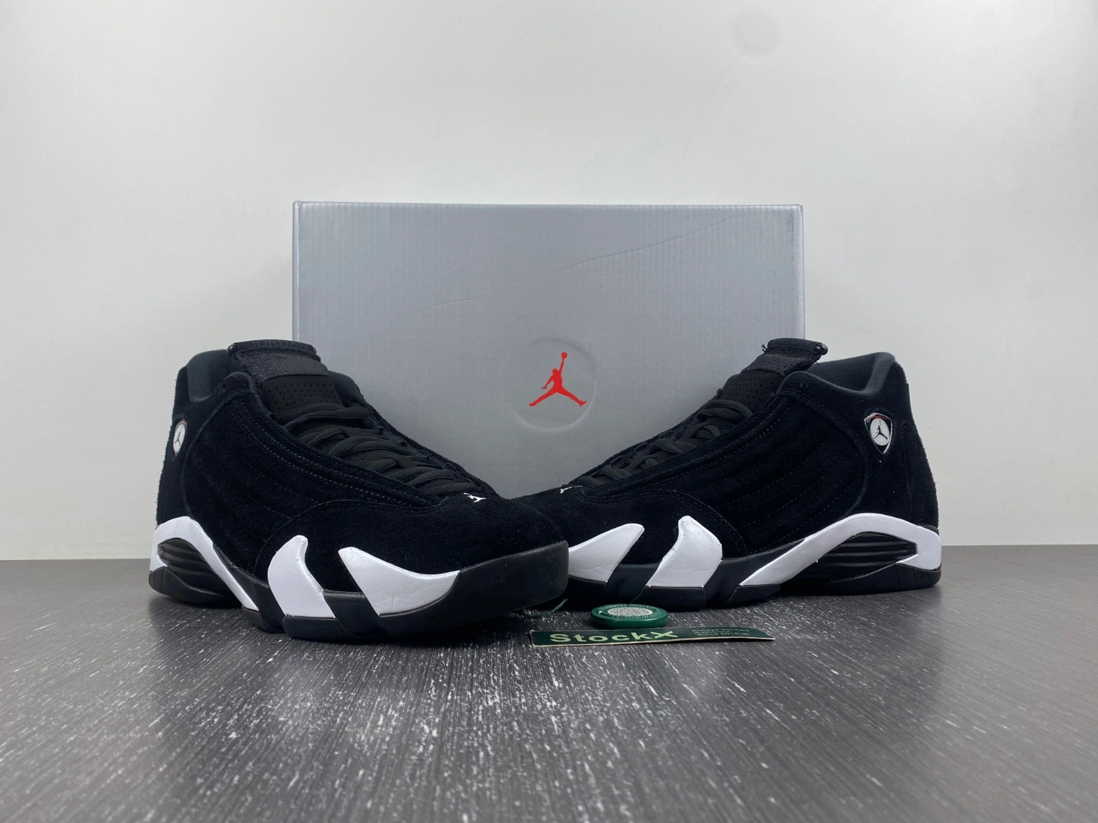 Air Jordan 14 Black White University Red 487471-016