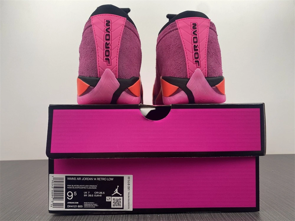 Air Jordan 14 Low Shocking Pink Blast DH4121-600