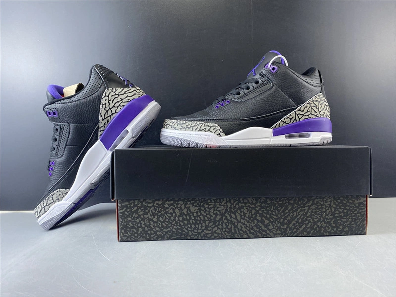 Air Jordan 3 “Court Purple”  CT8532-050
