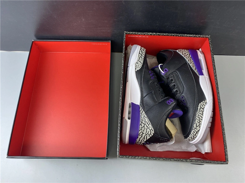 Air Jordan 3 “Court Purple”  CT8532-050