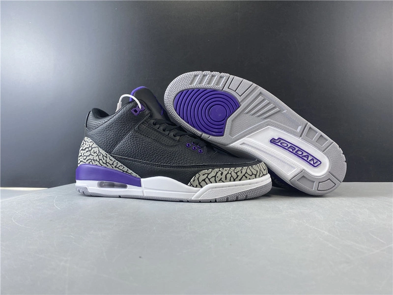 Air Jordan 3 “Court Purple”  CT8532-050