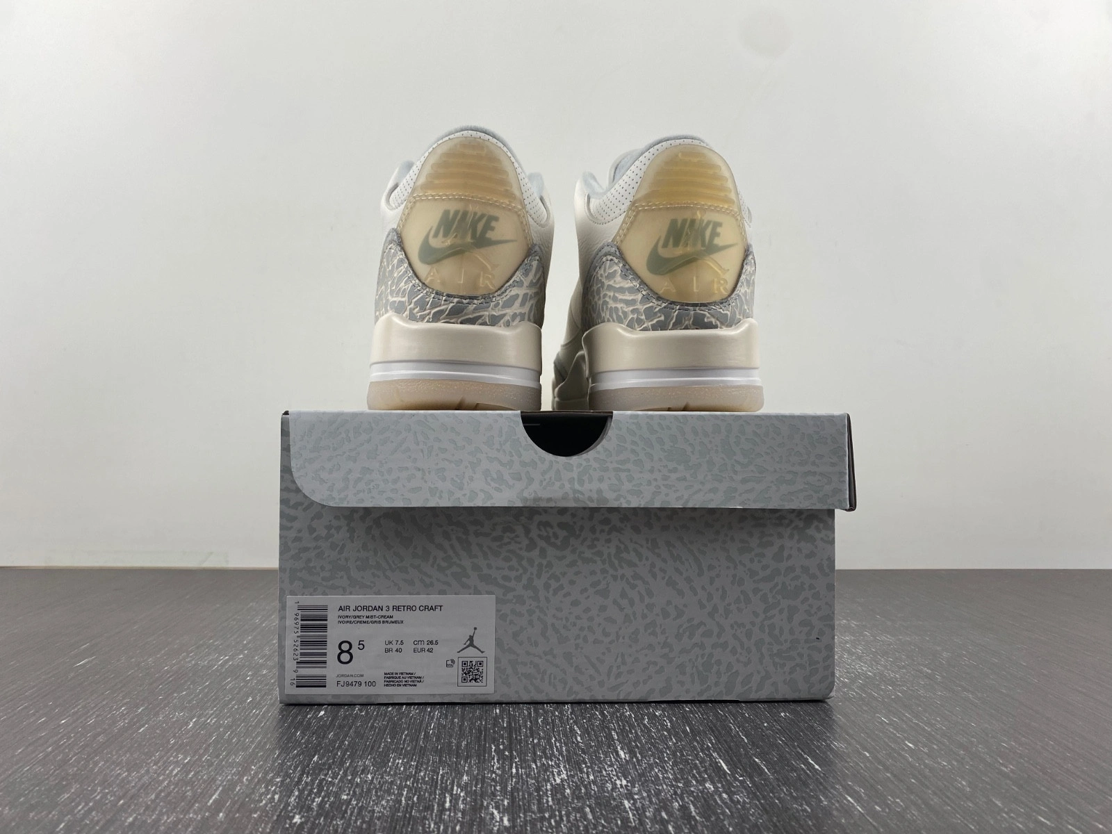 Air Jordan 3 Craft “Ivory”   FJ9479-100