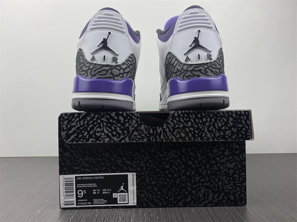 Air Jordan 3 Dark Iris CT8532-105