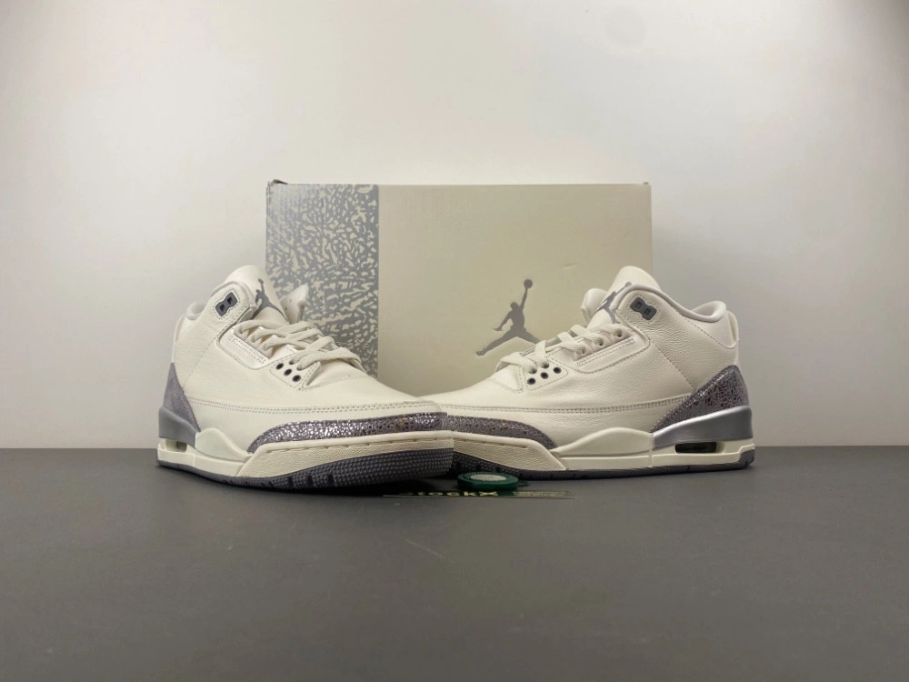 Air Jordan 3 Sail Cement Grey CK9246-100