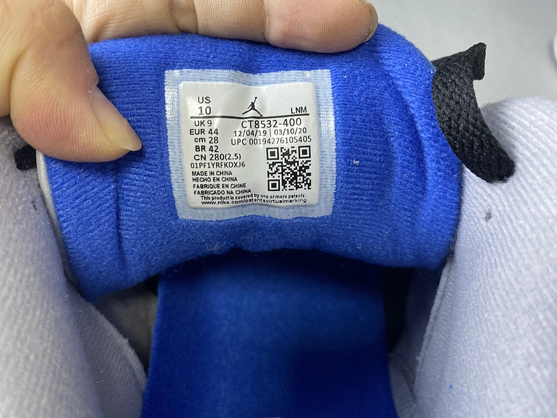 Air Jordan 3 “Varsity Royal”  CT8532-400