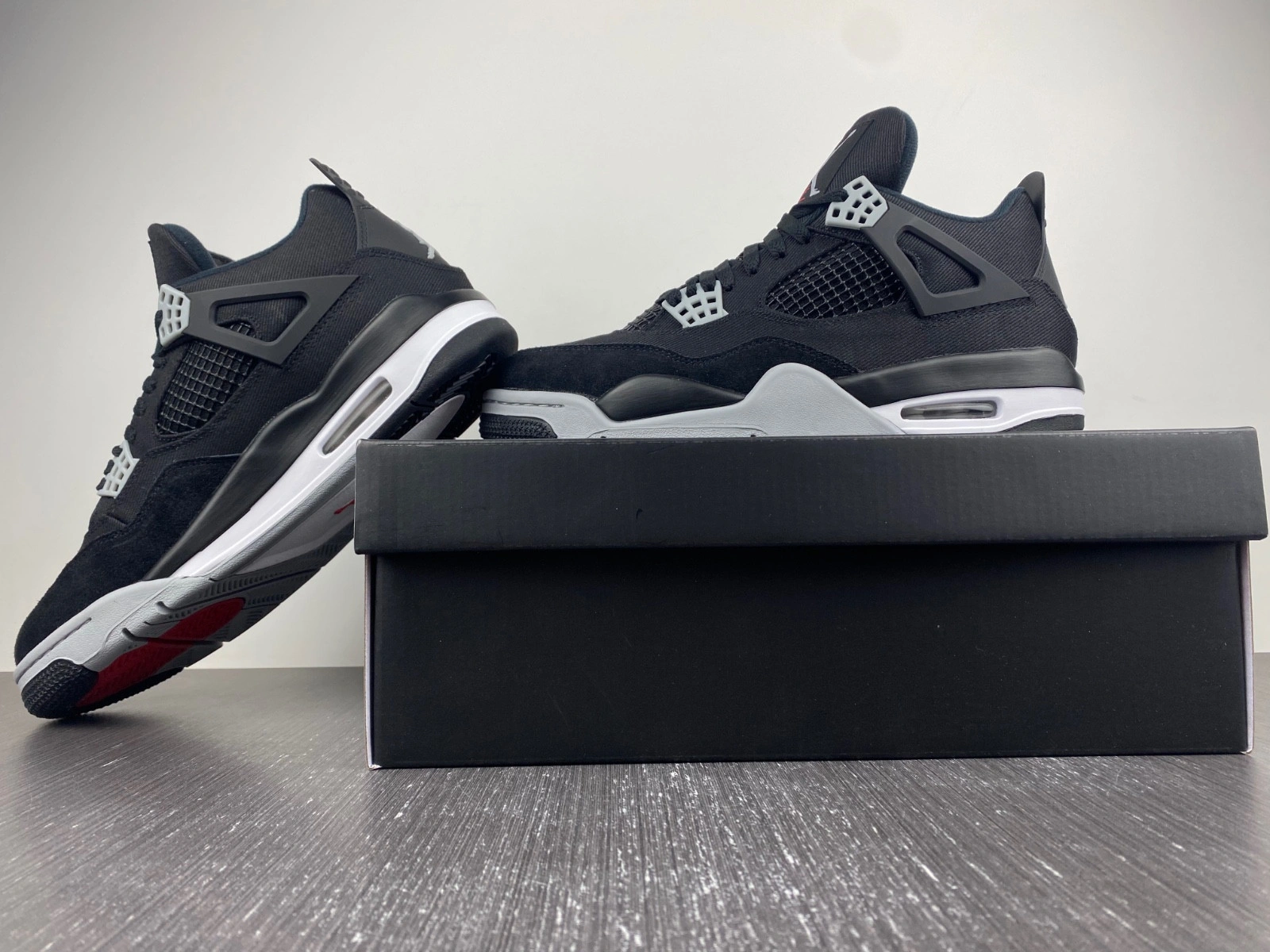 Air Jordan 4 Black Canvas DH7138-006