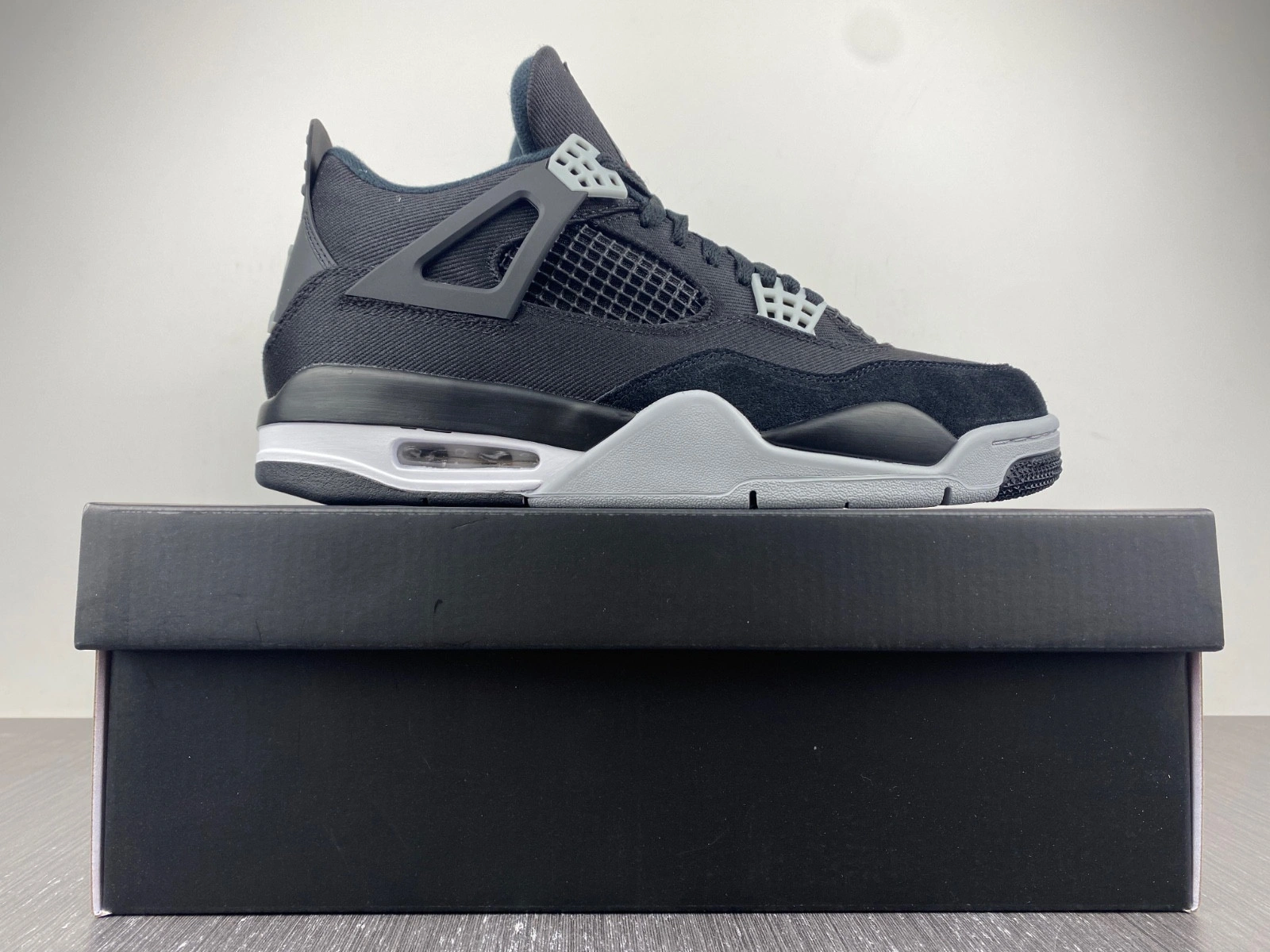 Air Jordan 4 Black Canvas DH7138-006