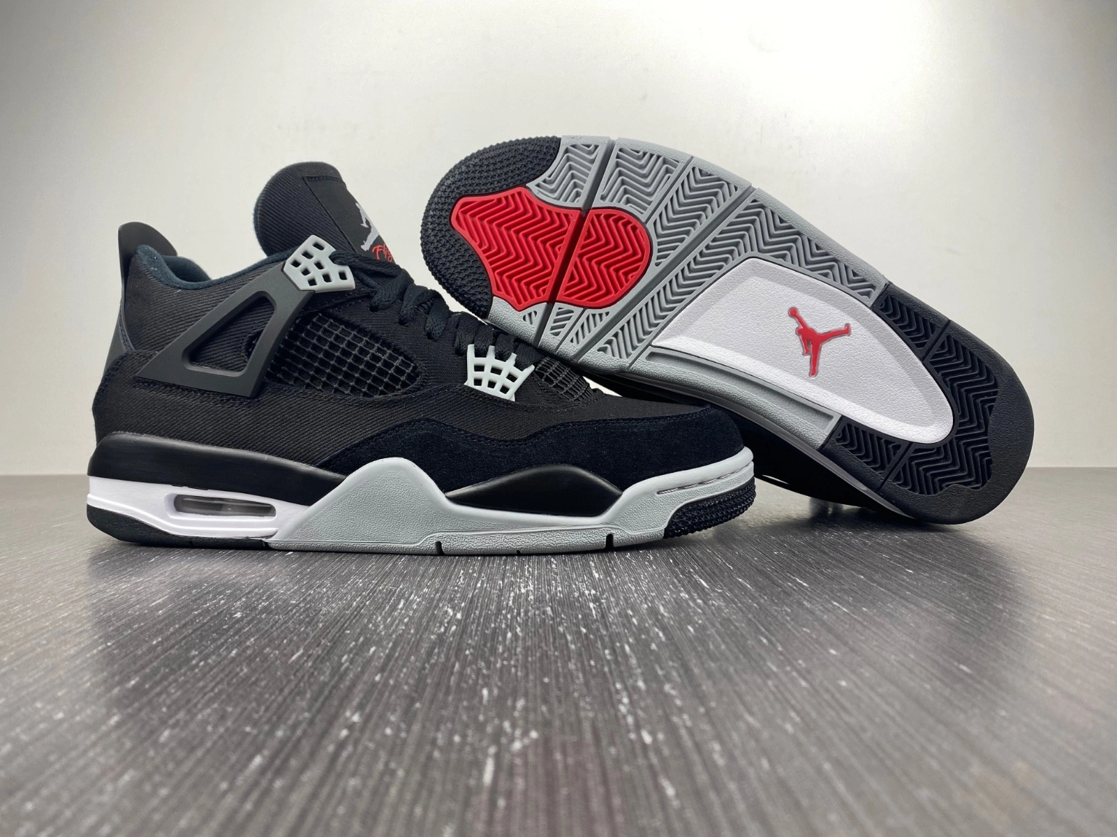 Air Jordan 4 Black Canvas DH7138-006