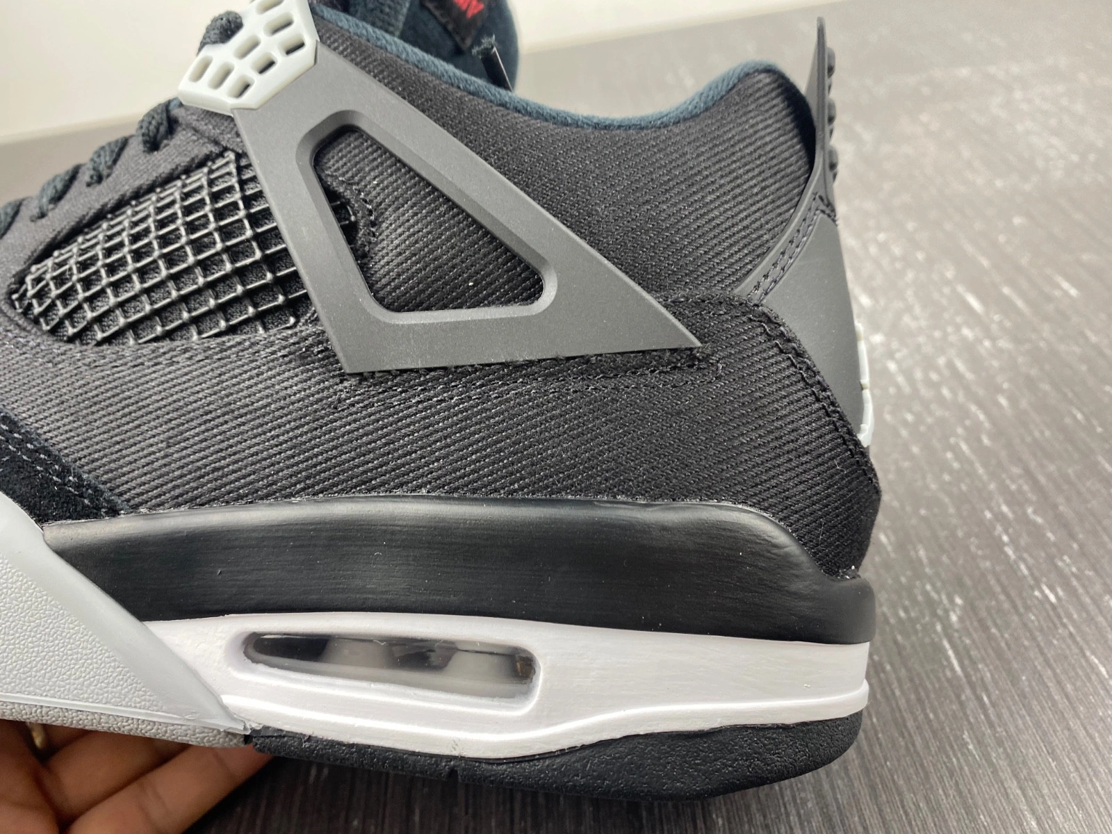 Air Jordan 4 Black Canvas DH7138-006