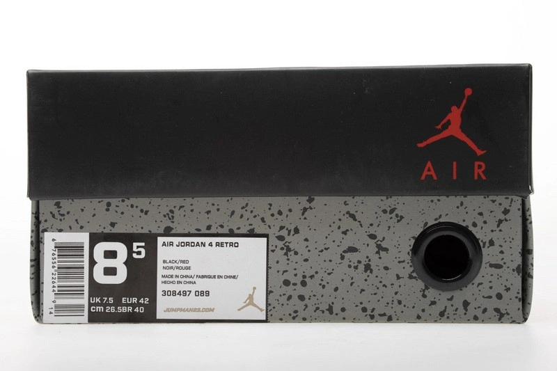 Air Jordan 4 Bred 308497-089