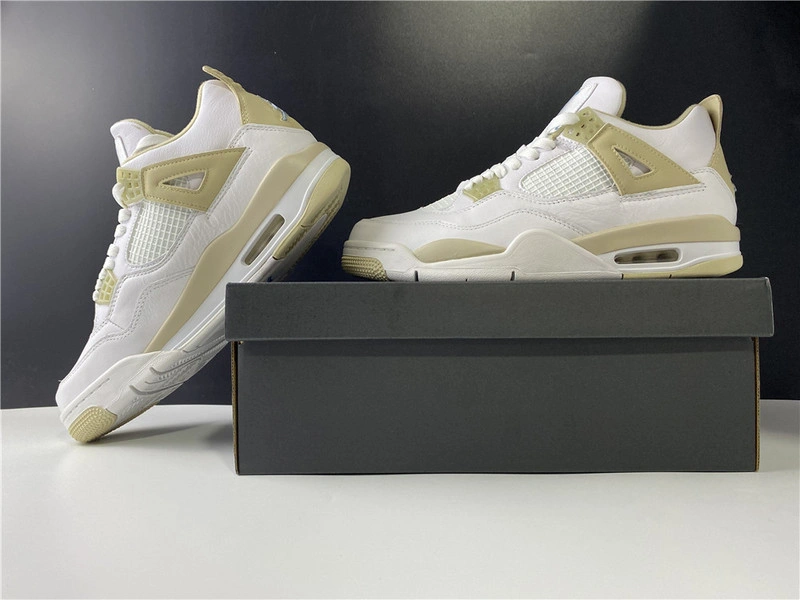 Air Jordan 4 GS Linen AJ4   487724-118