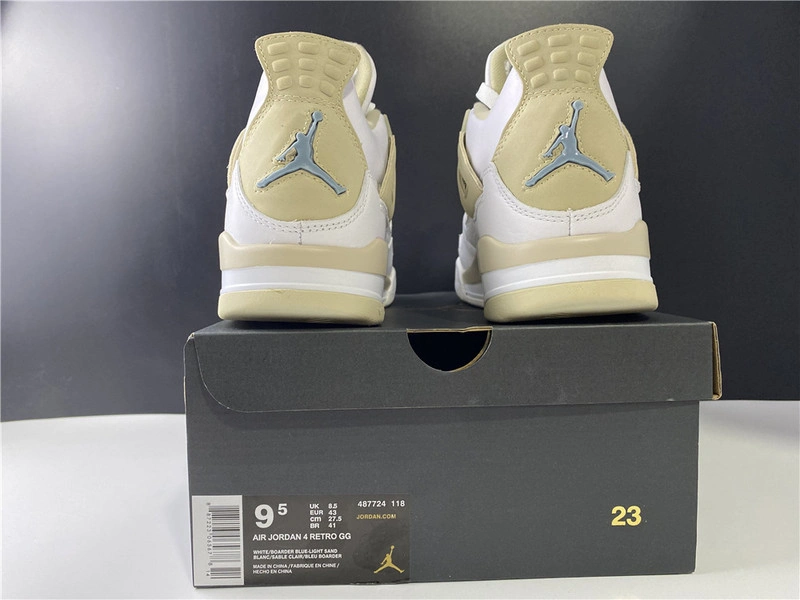 Air Jordan 4 GS Linen AJ4   487724-118