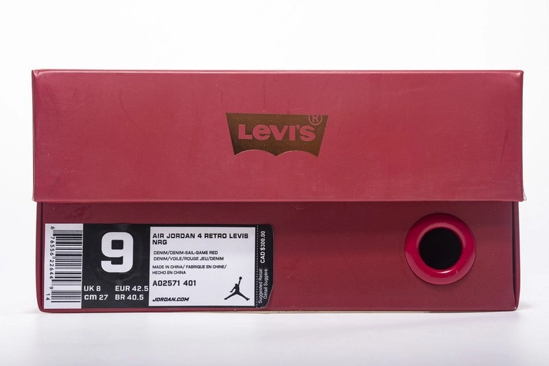 Air Jordan 4 Levis Blue Denim AO2571-401