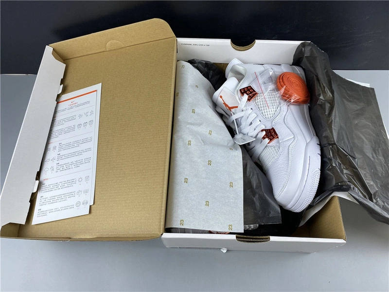 Air Jordan 4 “Metallic Orange”  CT8527-118