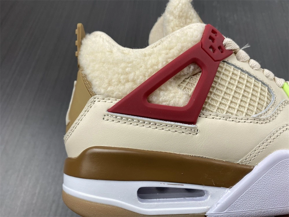 Air Jordan 4 Retro Beige Blue Red Blue Shoes DC0790-103