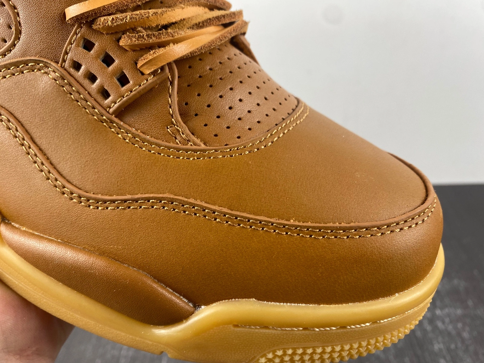 Air Jordan 4 Retro Ginger Wheat Men's - 819139-205