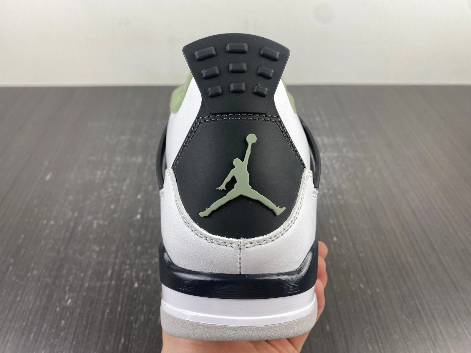 Air Jordan 4 Seafoam Oil Green WMNS AQ9129-103