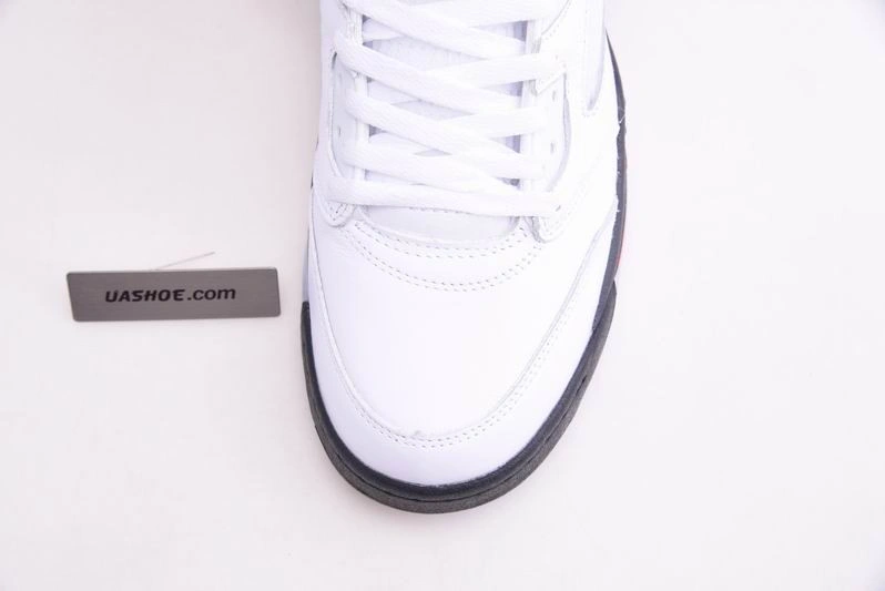 Air Jordan 5 Fire Red 2020 Silver Tongue DA1911-102