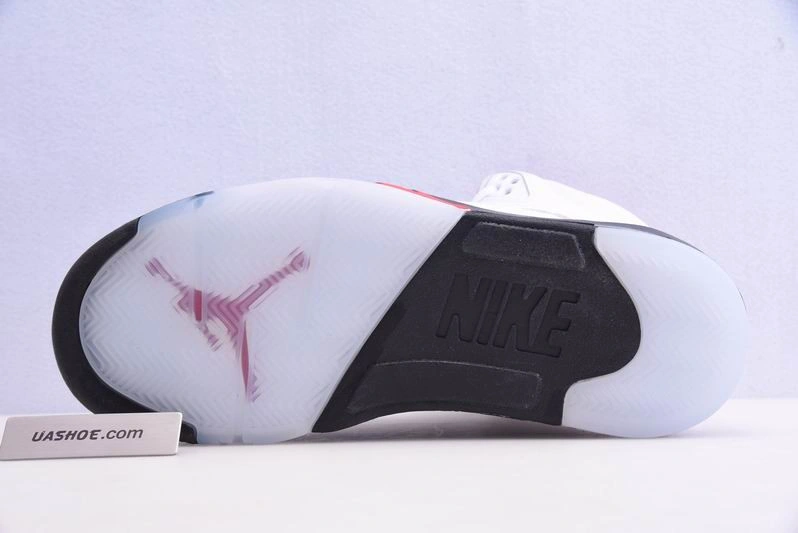 Air Jordan 5 Fire Red 2020 Silver Tongue DA1911-102