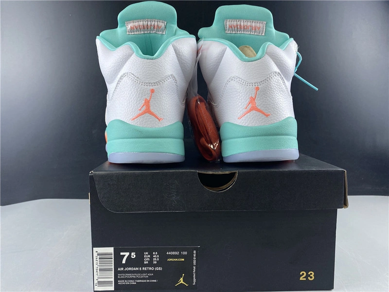Air Jordan 5 GS “Light Aqua”  440892-100