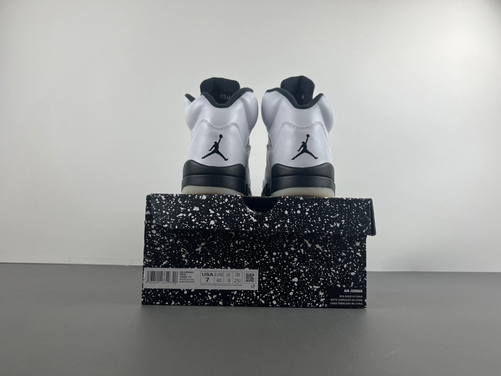 Air Jordan 5 White Black DD0587-110