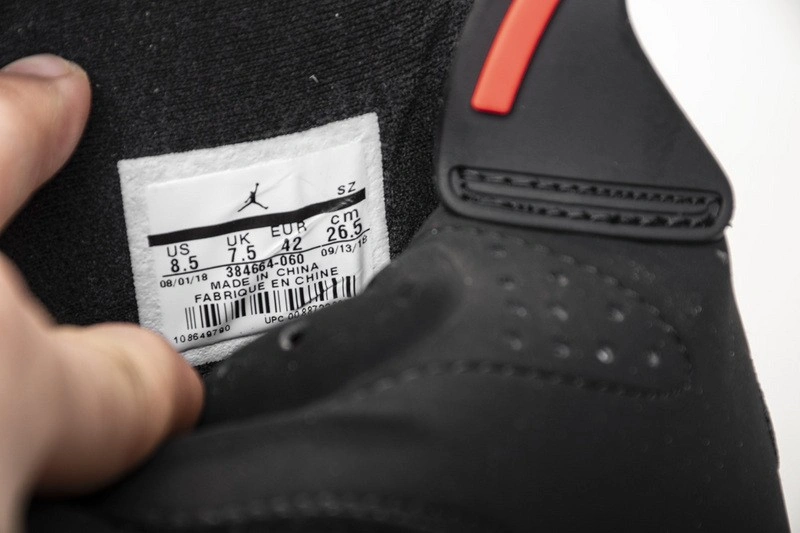 Air Jordan 6 Retro Black Infrared 384664-060