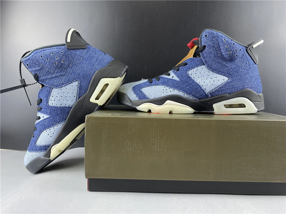 Air Jordan 6 “Washed Denim”  CT5350-401
