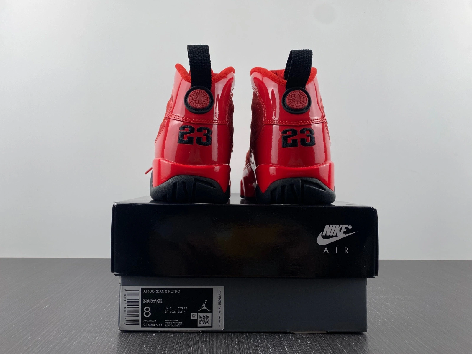 Air Jordan 9 'Chile Red'  CT8019-600
