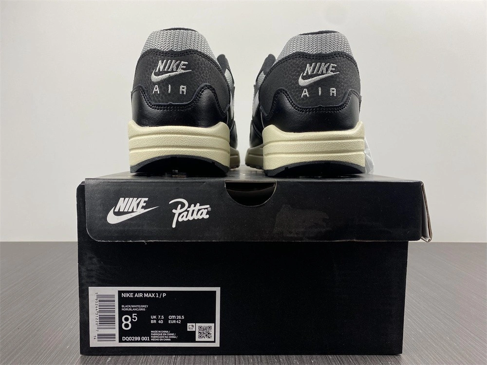 Air Max 1 Patta Waves Black   DQ0299-001