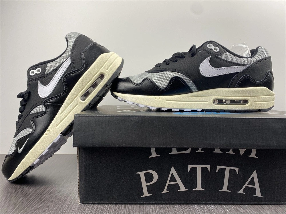 Air Max 1 Patta Waves Black   DQ0299-001