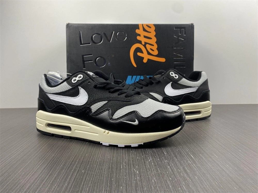 Air Max 1 Patta Waves Black   DQ0299-001