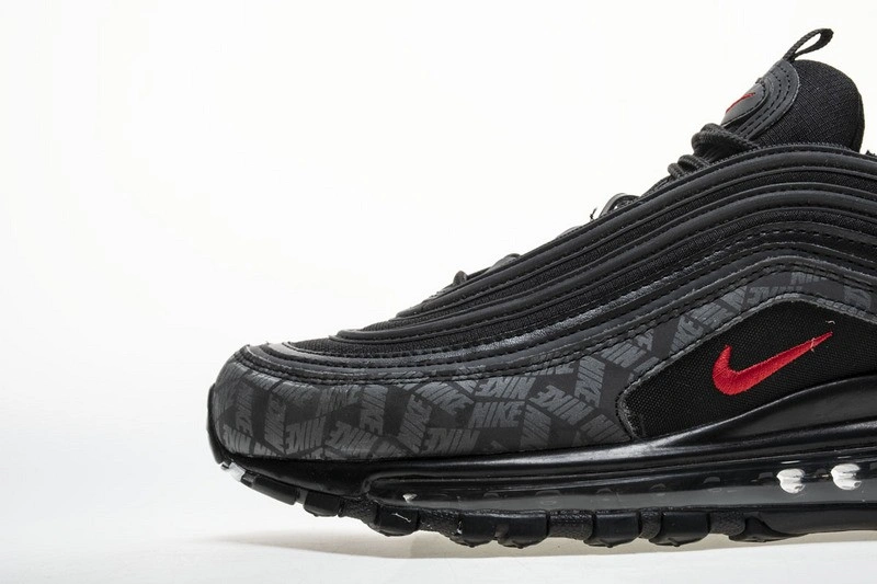 Air Max 97 All-Over Print Black Red  AR4259-001