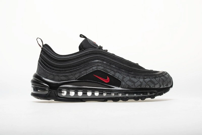 Air Max 97 All-Over Print Black Red  AR4259-001
