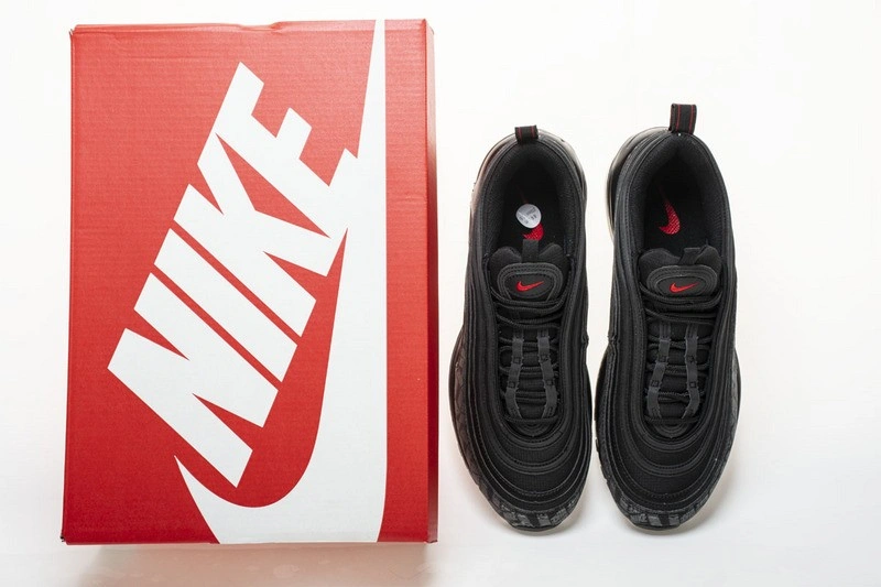 Air Max 97 All-Over Print Black Red  AR4259-001
