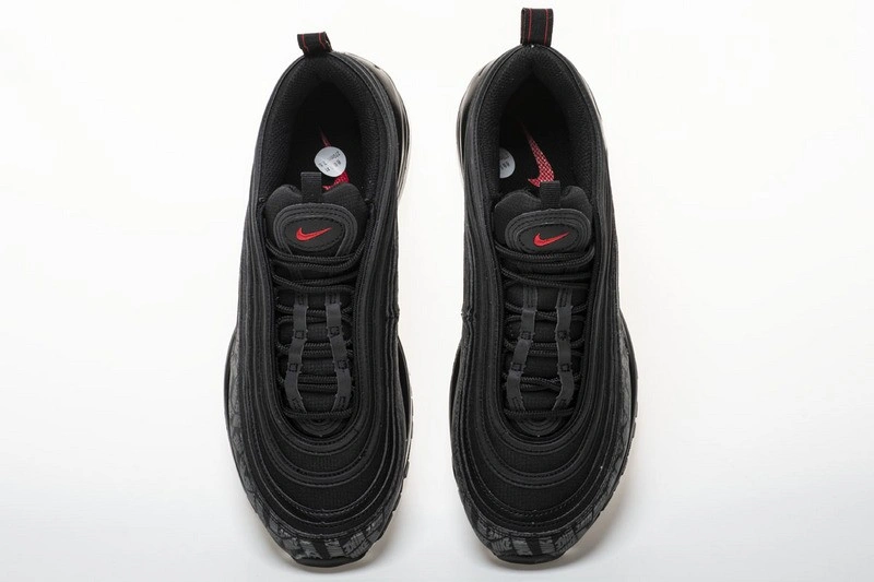Air Max 97 All-Over Print Black Red  AR4259-001