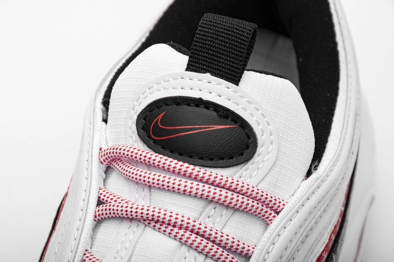 Air Max 97 Sketch Logo White Black Red   CK9397-100