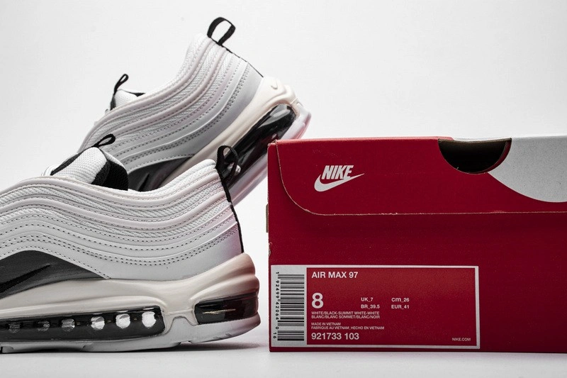Air Max 97 White Black Silver (W)   921733-103