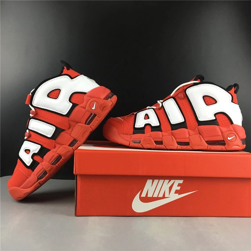 Air More Uptempo University Red Black White (GS)  CD9402 -600