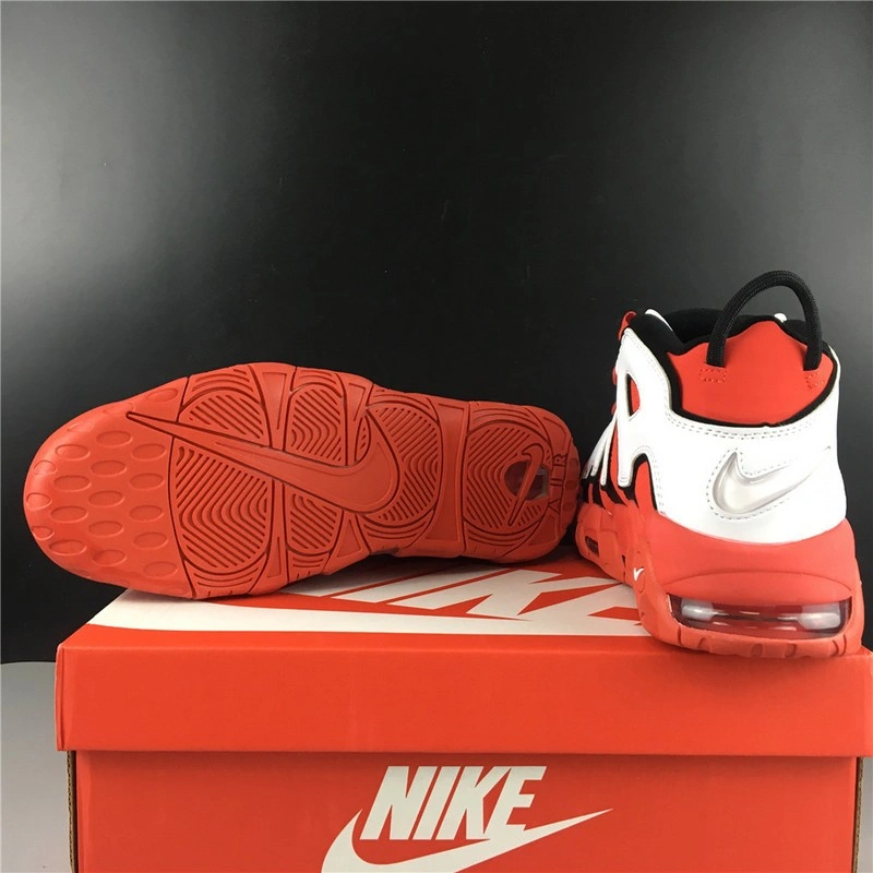 Air More Uptempo University Red Black White (GS)  CD9402 -600