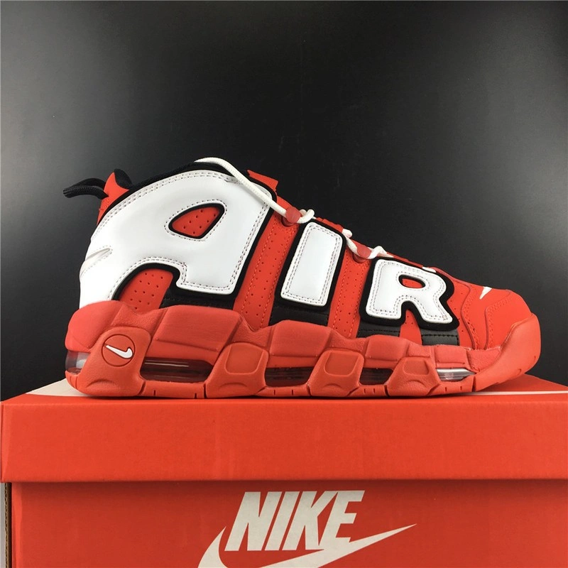 Air More Uptempo University Red Black White (GS)  CD9402 -600