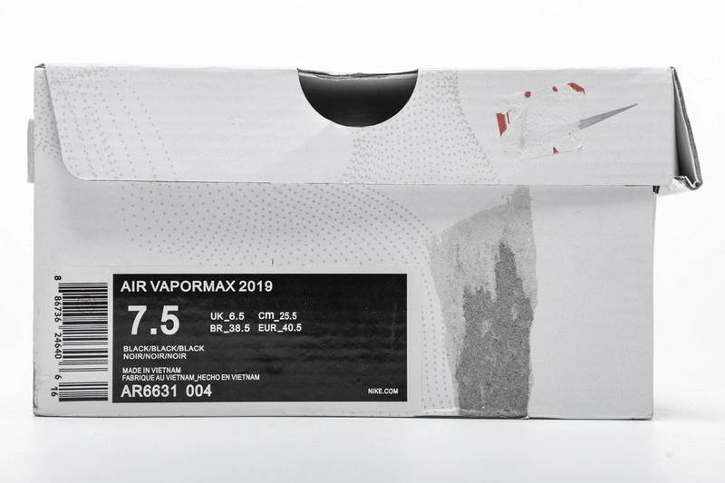 Air VaporMax 2019 Triple Black AR6631-004