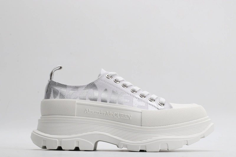 Alex  McQ  Tread Slick Lace Up in white