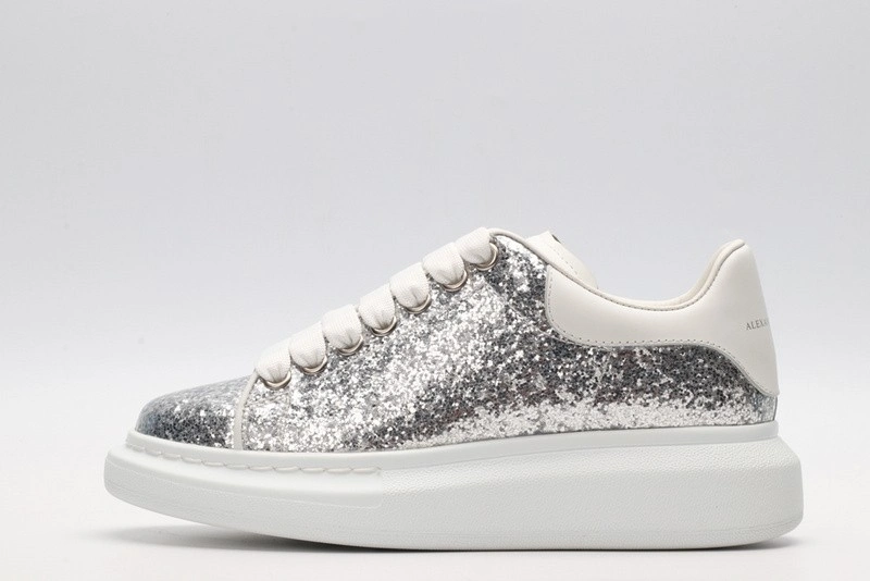 Alexander mcqueen all sliver