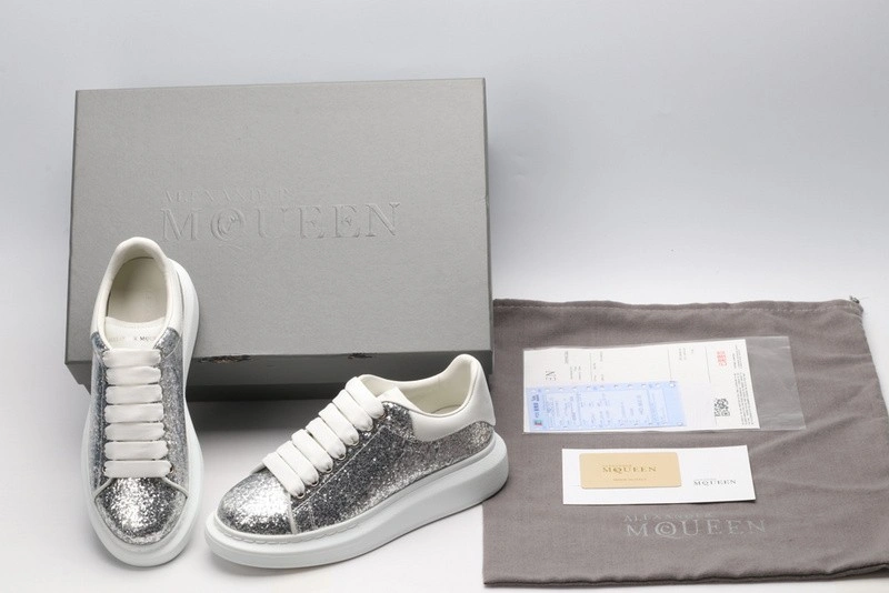 Alexander mcqueen all sliver