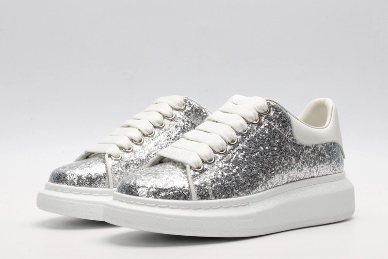 Alexander mcqueen all sliver