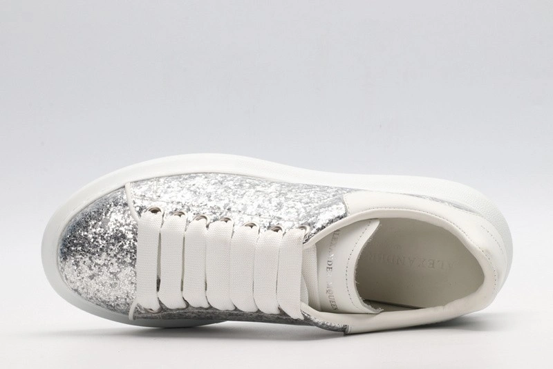 Alexander mcqueen all sliver